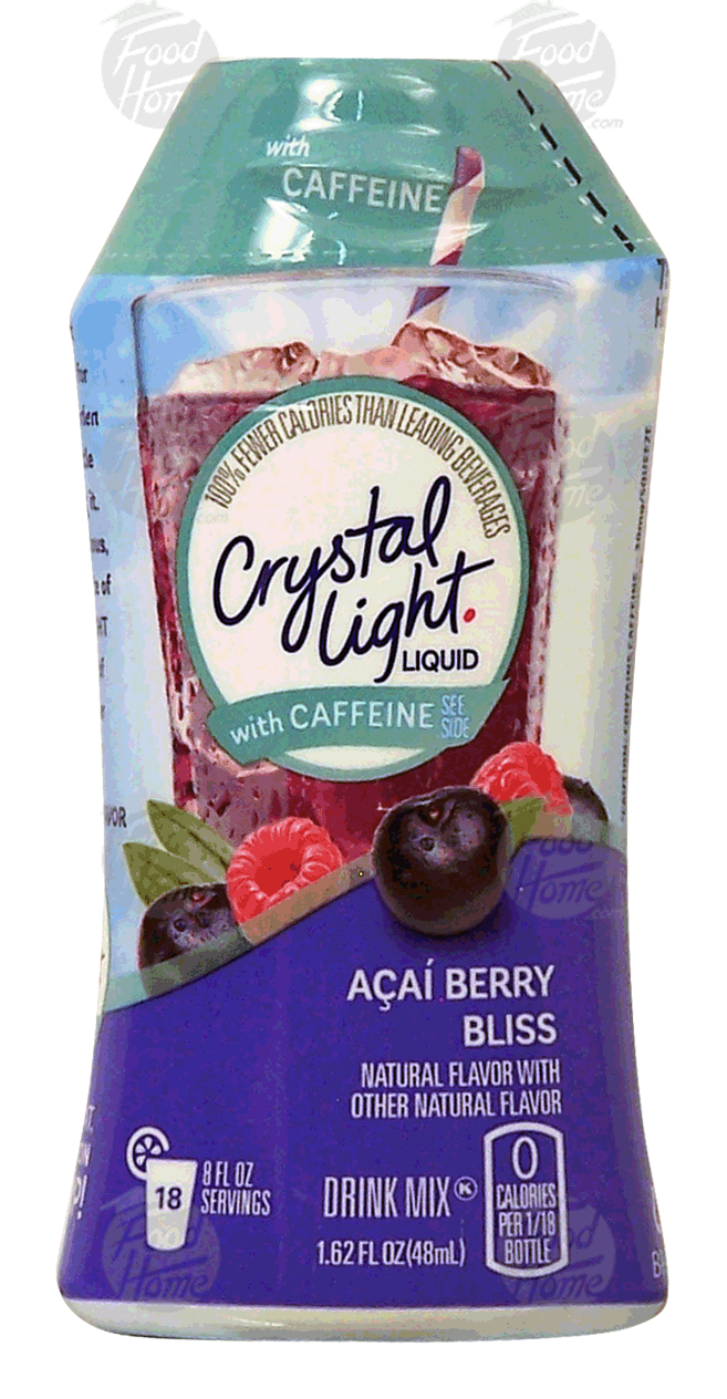 Crystal Light&nbsp;&nbsp;acai berry bliss flavor liquid drink mix with caffeine, 18-servings Full-Size Picture